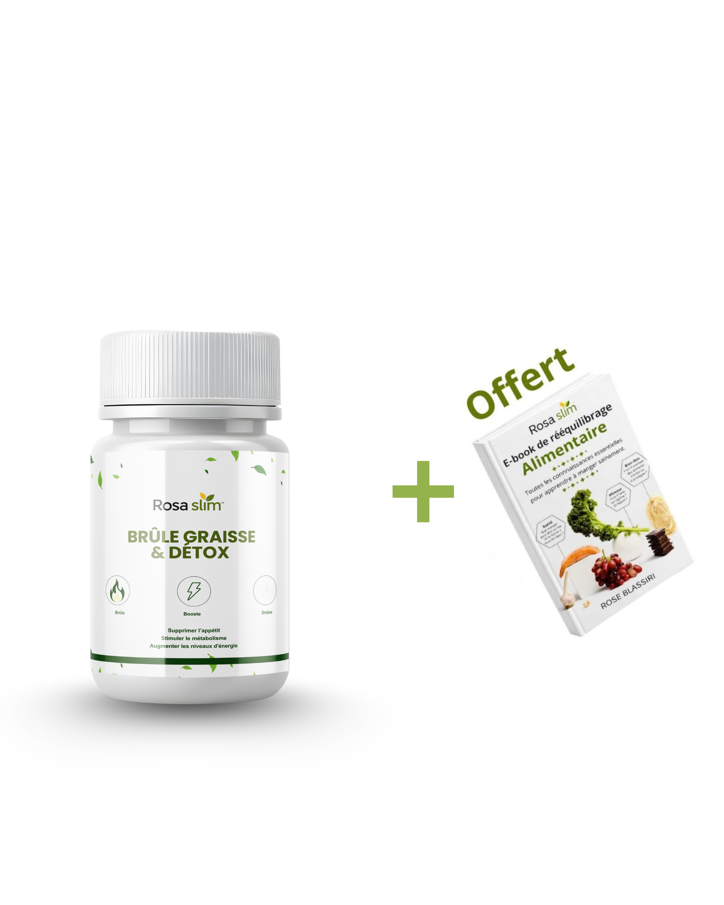 GÉLULES BRÛLEUR DE GRAISSE & DÉTOX + E-BOOK OFFERT