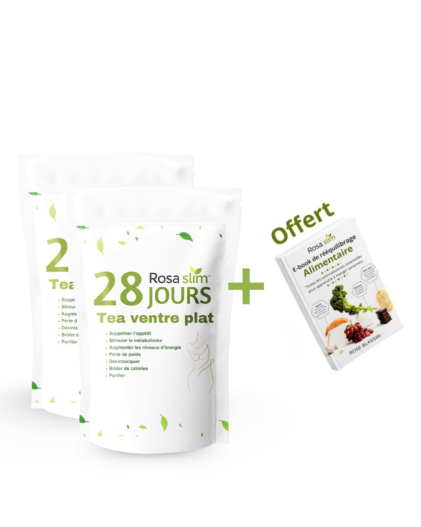 2 THÉS VENTRE PLAT + E-BOOK OFFERT
