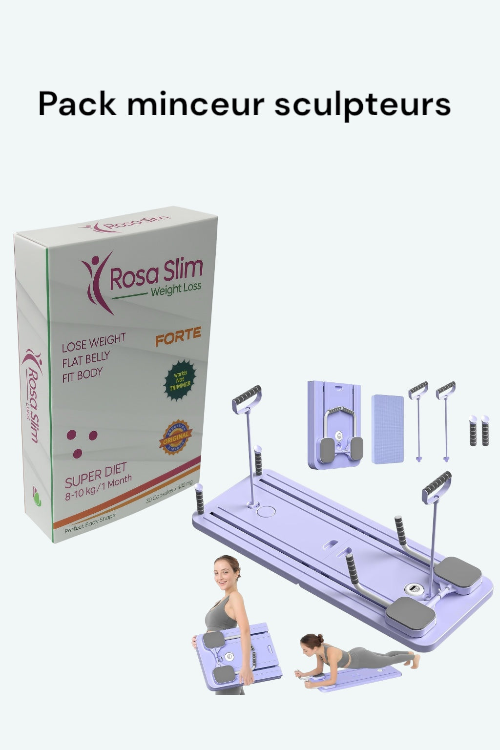 Pack minceur sculpteurs