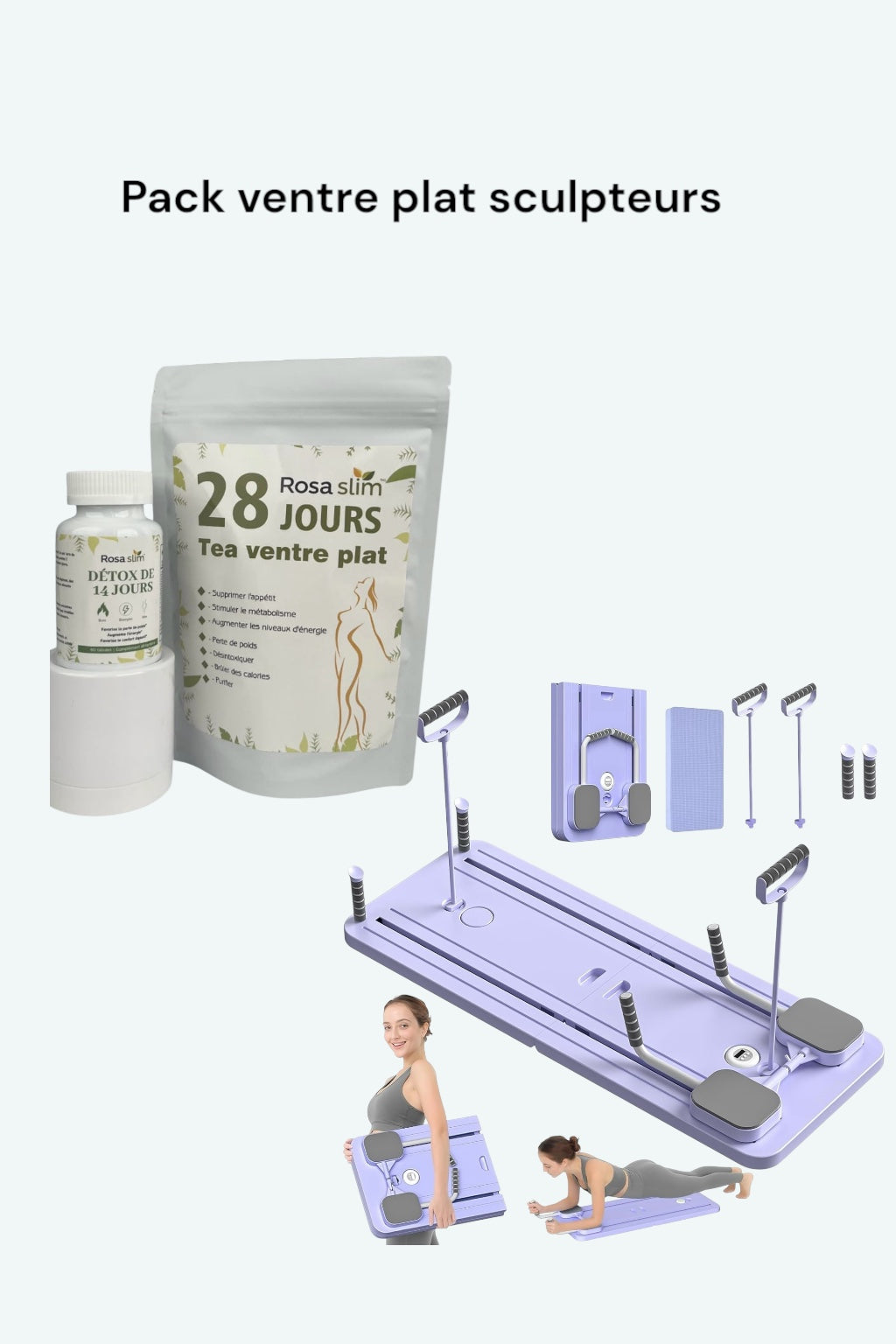 Pack ventre plat sculpteurs