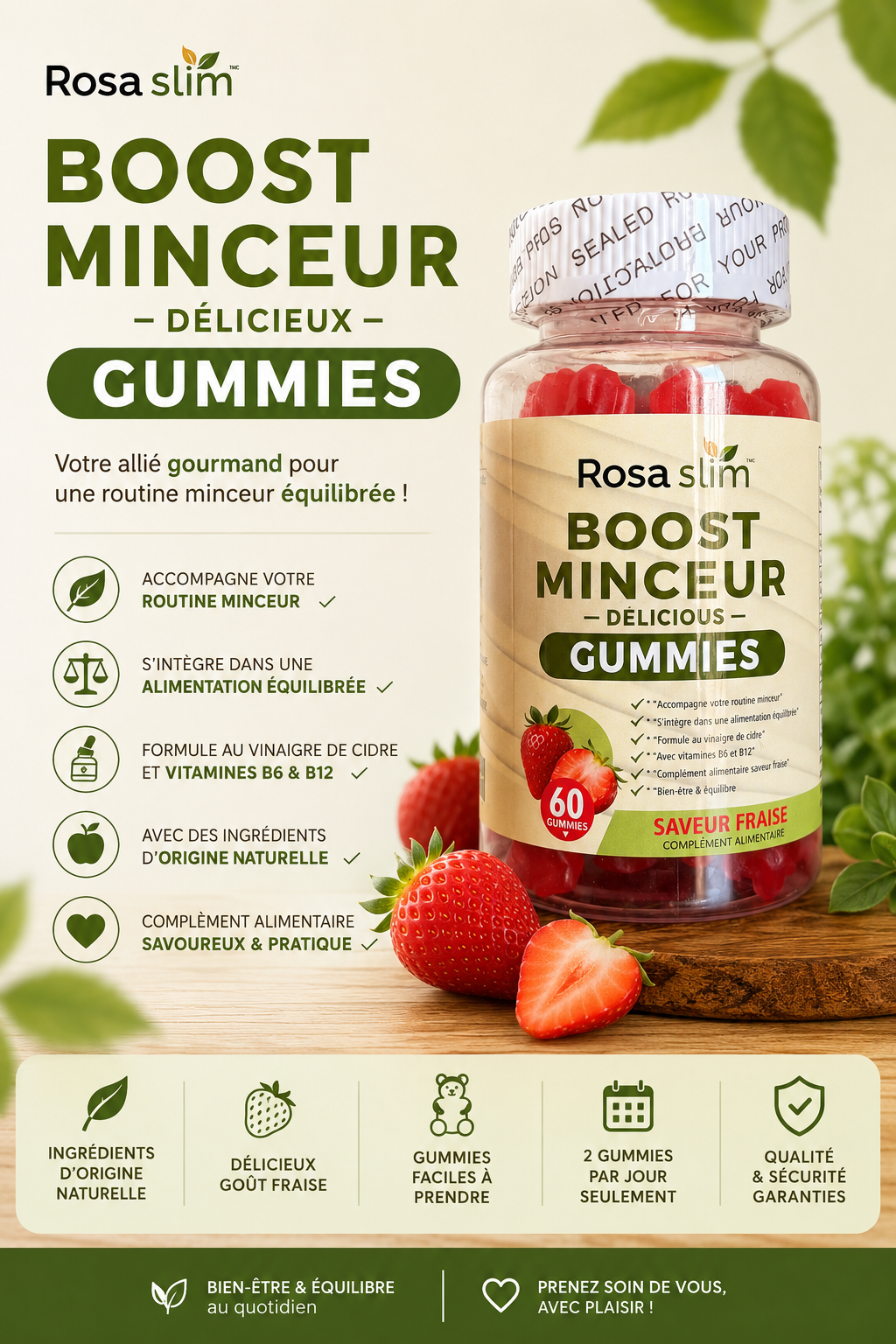BOOST MINCEUR – GUMMIES AU VINAIGRE DE CIDRE 🍓