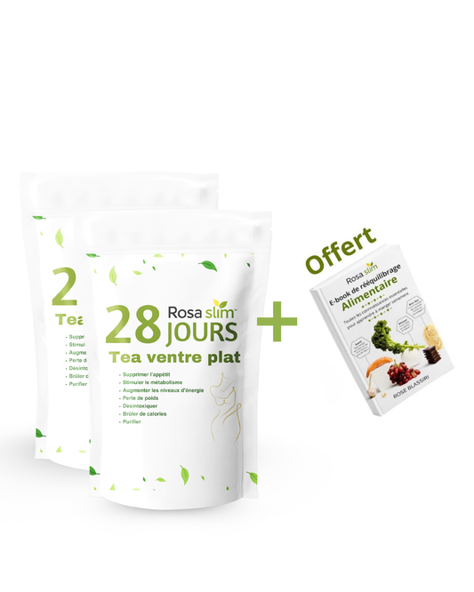 2 THÉS VENTRE PLAT + E-BOOK OFFERT