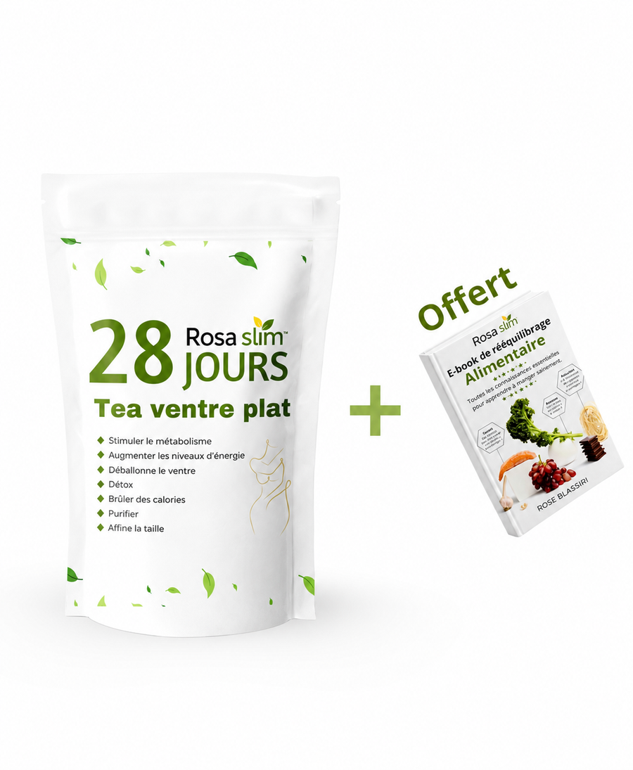 THÉ VENTRE PLAT + EBOOK OFFERT (CURE D’1 MOIS)