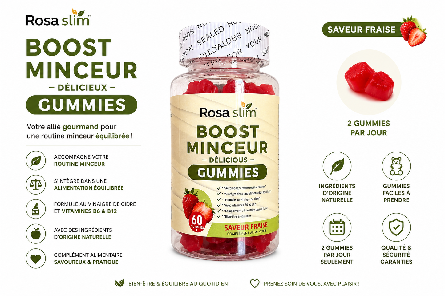 BOOST MINCEUR – GUMMIES AU VINAIGRE DE CIDRE 🍓